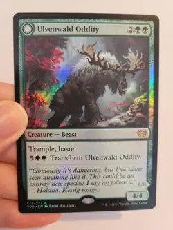 Ulvenwald Oddity VOW 225 Foil Near-mint Magic: The Gathering Single - Image 1