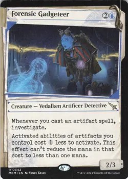 MTG Forensic Gadgeteer (Showcase) (342) | NM | Murders at Karlov Manor {MKM} - Image 1
