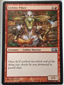 Goblin Piker - Magic 2010 Core Set M10 - Magic the Gathering MTG Nice! - Image 1