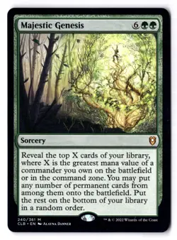 Majestic Genesis NM* Commander Baldur's Gate ENGLISH 240/361 mtg -UnltdCards - Image 1