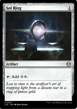 NM - Sol Ring U Commander: The Lost Caverns of Ixalan 313 - Image 1