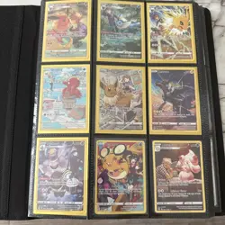 Pokemon trainer gallery galarian 178/190 + 21 full art cards lot w/binder - Image 2