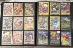 Pokemon trainer gallery galarian 178/190 + 21 full art cards lot w/binder - Image 4