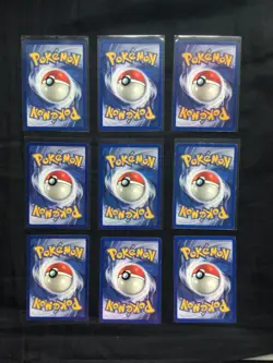 Pokemon Cards: Shadowless Base Set Complete Uncommons/Commons - Image 4