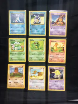 Pokemon Cards: Shadowless Base Set Complete Uncommons/Commons - Image 5