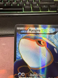 Pokemon TCG Kyogre-EX Dark Explorers Holo Full Art Ultra Rare Card 104/108 LP - Image 2