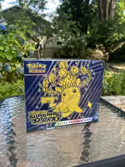 Pokemon Surging Sparks ETB Elite Trainer Box (FACTORY SEALED) - Image 1
