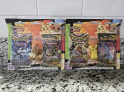 Pokemon TCG Back to School Eraser Blister Set (Pikachu & Eevee) Evolving Skies - Image 1