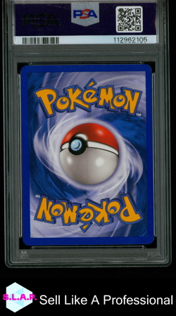 CHIKORITA POKEMON EXPEDITION 2002 100 PSA 9 - Image 2