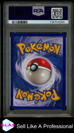 BISAFLOR-HOLO 1ST EDITION POKEMON GERMAN 1999 15 PSA 8 - Image 2