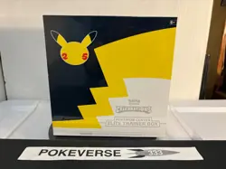New 2021 Pokemon Center 25th Anniversary Celebrations ETB Sealed Nice!!! - Image 1