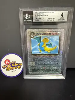 BGS 4 Pokemon Legendary Collection Dark Dragonite 5/110 Reverse Holo - Image 1