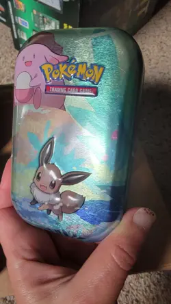 Pokemon Mini Tins - set of 4 empty tins, Eevee, Pikachu, Charmander, Squirtle - Image 2
