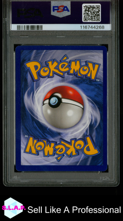 SIMSALA-HOLO 1ST EDITION POKEMON GERMAN 1999 1 PSA 8 - Image 2