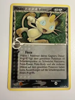 Meowth | POP Series 5 [11/17] | Common Non-Holo | LP | DE | Pokemon TCG - Image 1