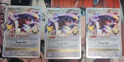 3 x 2021 Pokemon Celebrations: Classic Collection Garchomp C LV.X #145/147- NM - Image 1