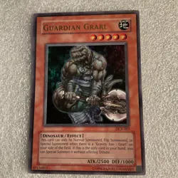 Guardian Grarl DCR-007 Ultra Rare EN VG YUGIOH - Image 1