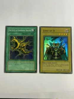 Yugioh Lord of D. SDK-041 Flute of Summoning Dragon SDK-042 Max Faded - Image 1
