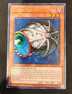 Yugioh - Spell Ruler 25th Anniversary - Cyber Jar - SRL-EN077 Rare NM/MINT - Image 1