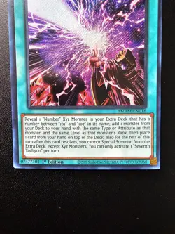 Seventh Tachyon Secret Rare MZTM-EN016 1st Edition - Image 3