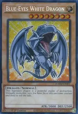Blue-Eyes White Dragon - 1st Edition Battles of Legend: Monster Mayhem LP YuGiOh - Image 1
