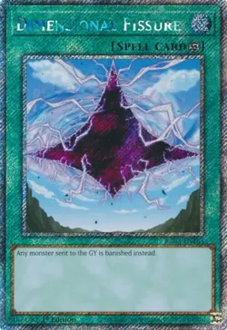 Yugioh! Dimensional Fissure - RA03-EN163 - Platinum Secret Rare - 1st Edition Ne - Image 1