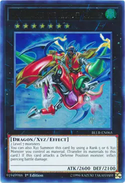 Yugioh! LP Gaia Dragon, the Thunder Charger - BLLR-EN065 - Ultra Rare - 1st Edit - Image 1