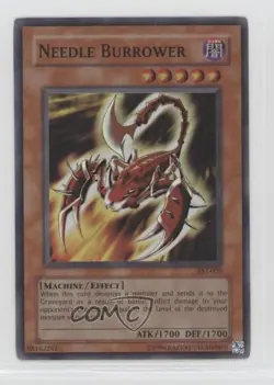 Needle Burrower Unlimited YuGiOh Ancient Sanctuary #AST-020 2004 - Image 1