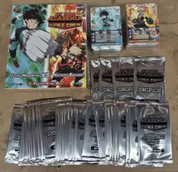 My Hero Academia Card Game 2 Player Rival Box Izuku v Katsuki SEALED Plus Promos 860006917135 - Image 1