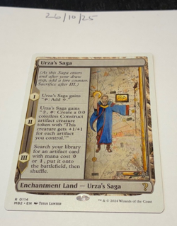 Magic the Gathering MTG Urza's Saga x1 Rare Card NM/M MB2 White Bordered - Image 1