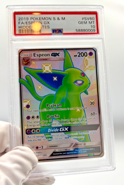 Pokemon Cards - PSA 10 Espeon GX SV60/SV94 - Hidden Fates FA - PSA 10 - GEM MT - Image 4