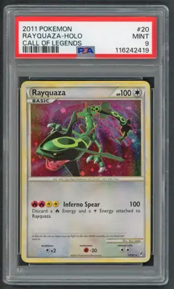 Pokemon Cards - PSA 9 Rayquaza 20/95 - Call of Legends - MINT - PSA9 - Image 1