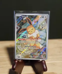 Pokemon Eevee Special Art Rare 173 Sv Scarlet & Violet Promo Cards Tcg! SAR! - Image 2