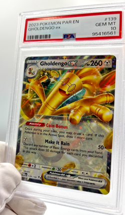 Pokemon Cards - PSA 10 Gholdengo EX 139/182 - Paradox Rift - GEM MT - PSA10 - Image 5