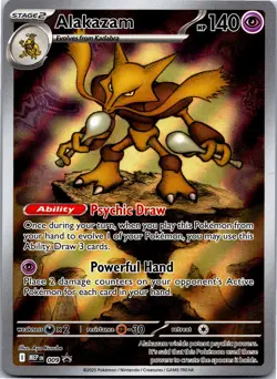 Alakazam MEP 009 - Mega Evolution Promo Card - Image 1