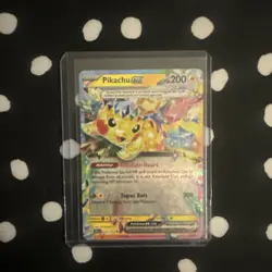Pokemon TCG Surging Sparks Pikachu ex Tera 057/191 Holo Rare Card NM - Image 1