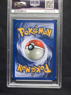 Pokemon Cards: Base Set 2 Rare Holo: Hitmonchan 8/130 PSA 5 - Image 5