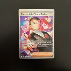 Pokemon Card Giovanni del Team Rocket 238/182 Rivali Predestinati ITA near mint - Image 1