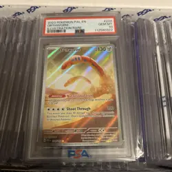 2023 PSA 10 Pokemon Paldea Evolved SV Orthworm Illustration Rare 224/193 Card - Image 1