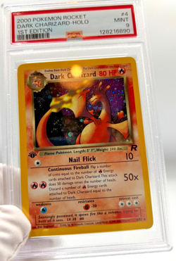 Pokemon Cards - PSA 9 1st Edition Dark Charizard 4/82 - Team Rocket - MINT PSA9 - Image 4