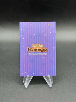 Jolteon Pumpkin Holo Pokemon Halloween Database Card Peru Us Seller - Image 2
