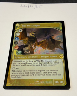 Magic the Gathering MTG The Ur-Dragon x1 FOIL Card NM/M Future Sight Promo - Image 1