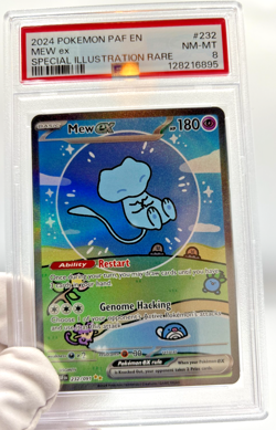 Pokemon Cards - PSA 8 Mew EX 232/091 - Bubble SIR Paldean Fates - NM-MT - PSA8 - Image 4