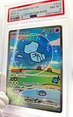 Pokemon Cards - PSA 8 Mew EX 232/091 - Bubble SIR Paldean Fates - NM-MT - PSA8 - Image 5