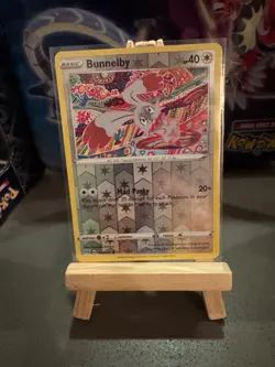 Bunnelby 150/189 NM - B1G1F - Darkness Ablaze Pokemon Card - Tomokazu Komiya Art - Image 1