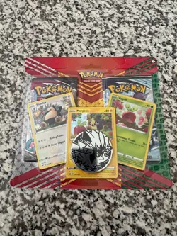 Pokemon TCG: Snorlax, Morpeko & Applin Cards with 2 Booster Packs & Coin 820650809842 - Image 1