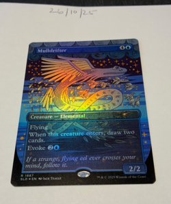 Magic the Gathering MTG Mulldrifter Rainbow FOIL Card NM/M Secret Lair - Image 1