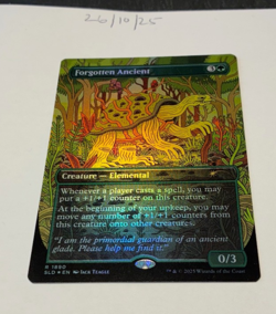 Magic the Gathering MTG Forgotten Ancient Rainbow FOIL Card NM/M Secret Lair - Image 1