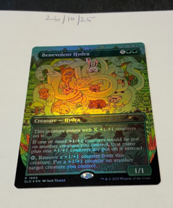 Magic the Gathering MTG Benevolent Hydra Rainbow FOIL Card NM/M Secret Lair - Image 1