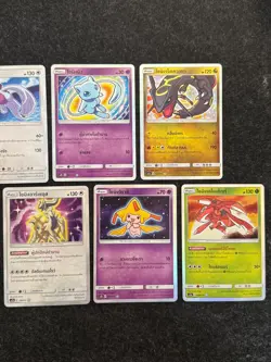 Pokemon - Shining Legends Complete Set x9 Cards - Thailandese - NM to MT - Image 3